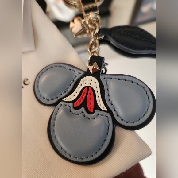KATE SPADE BRIAR LANE FLORAL KEY FOB/CHARM. WORU 0820. NWT - Picture 7 of 9